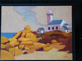 peinture de Josette Bude Laurent
